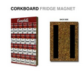 Corkboard Magnet (8.5"x11" x .5")